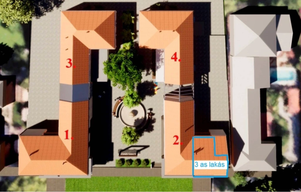 Kiváló befektetési lehetőség – új építésű garzon lakás, Diósd városközponti észén!