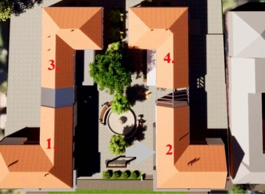 Üzlethelység eladó új építésű lakóparkban,  Diós központjában!