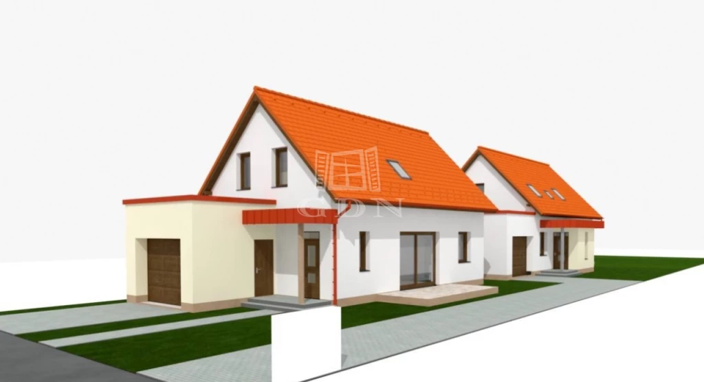 Eladó családi ház, Gárdony, Újépítésű ikerház