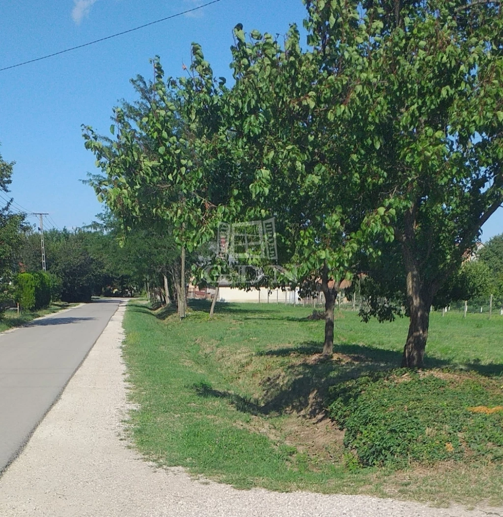 Eladó építési telek, Pázmánd, Megosztható saroktelek