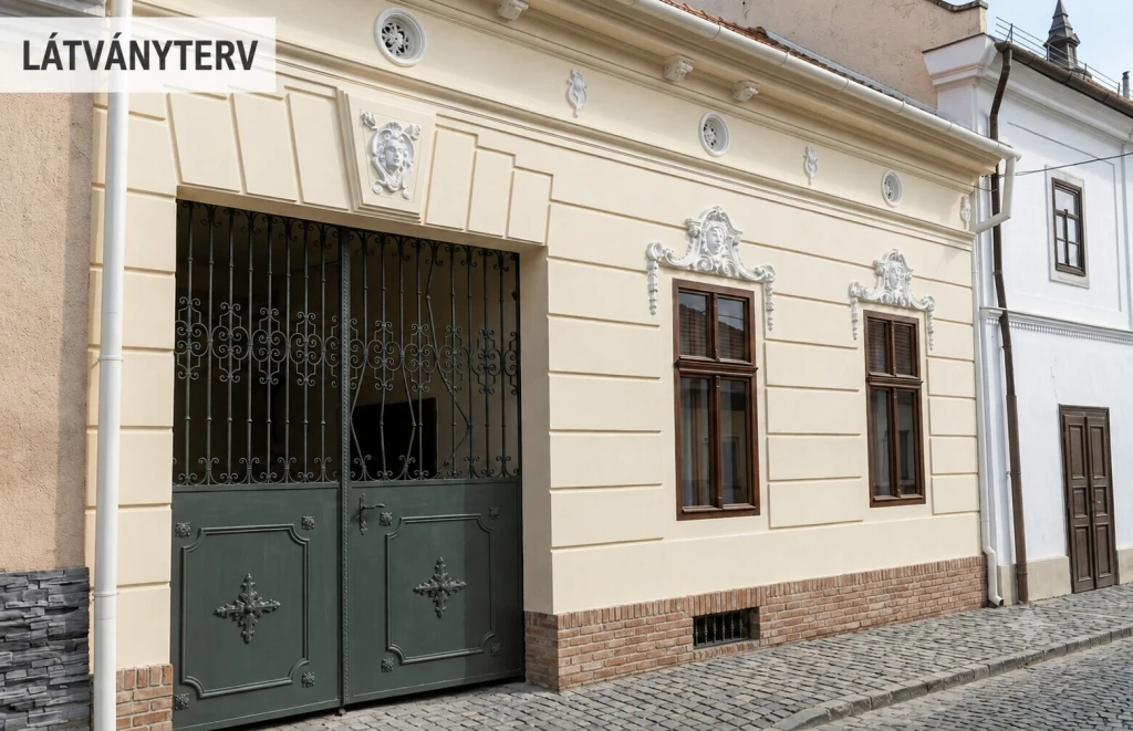 Sárospatak belvárosi 101 m2-es családi ház és 49 m2-es vendégház eladó