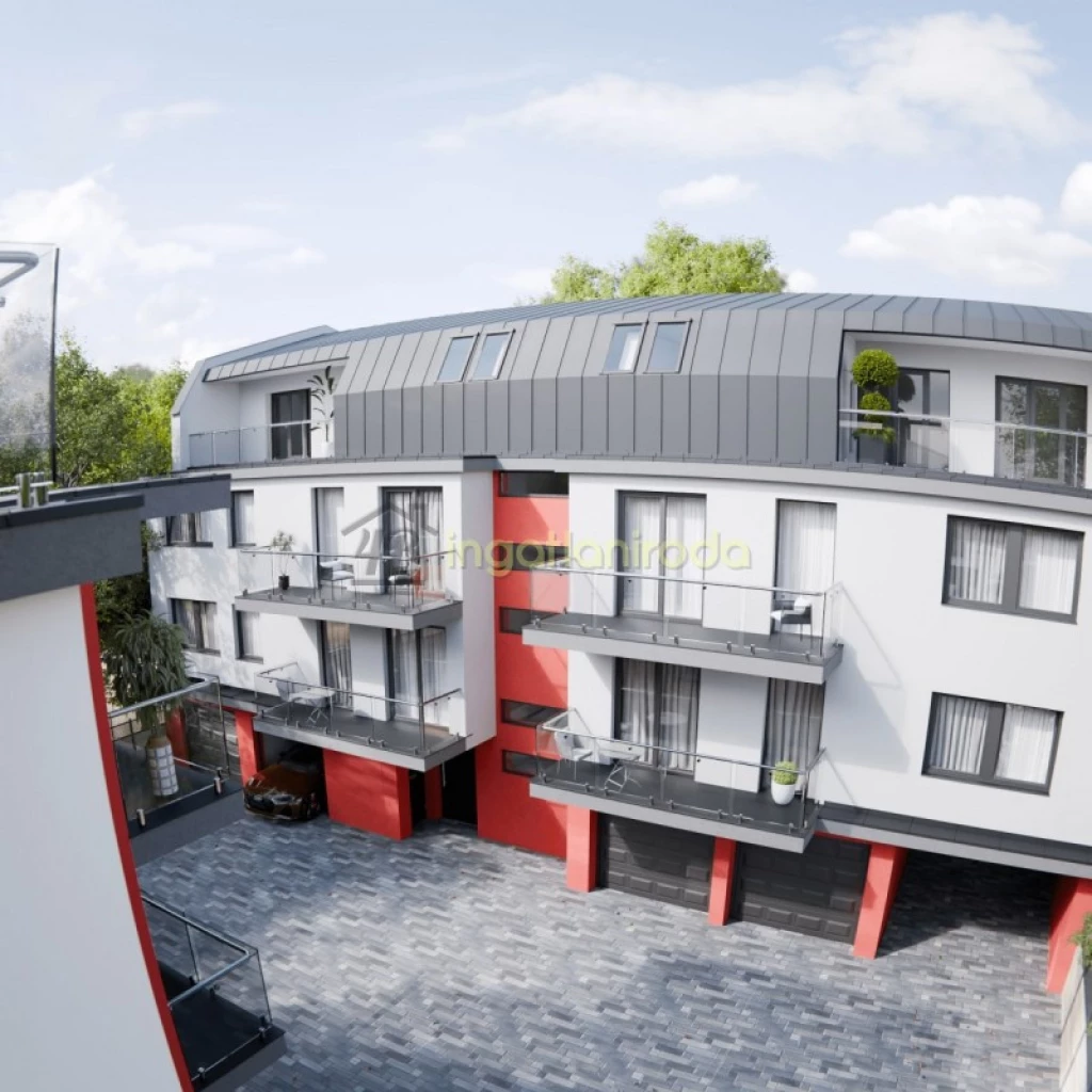 Nyíregyházán, a Széchenyi utca közelében új építésű, modern lakások eladók!A három ütemben épülő, korszerű kialakítású...