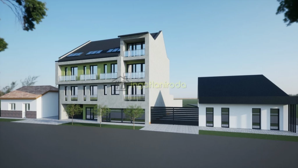 Új építésű, 11 lakásos társasház Nyíregyházán – Kórház közelébenNyíregyházán, a Kórház közelében új építésű, 11 lakásos...