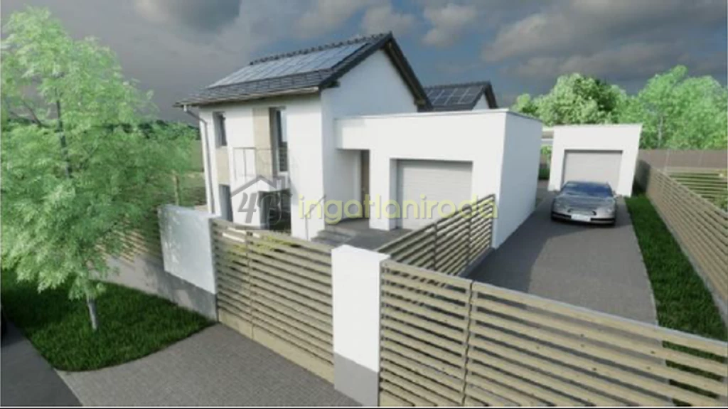 Nyíregyháza Nyírszőlősön eladó egy 3 szobás , amerikai konyha + nappalis, 109 m2-es, 1 állásos garázsal , 12 m2-es pergolás...