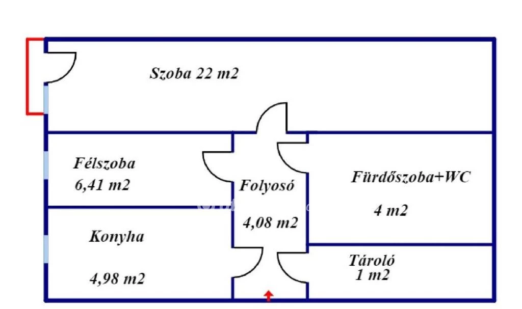 For sale brick flat, Miskolc