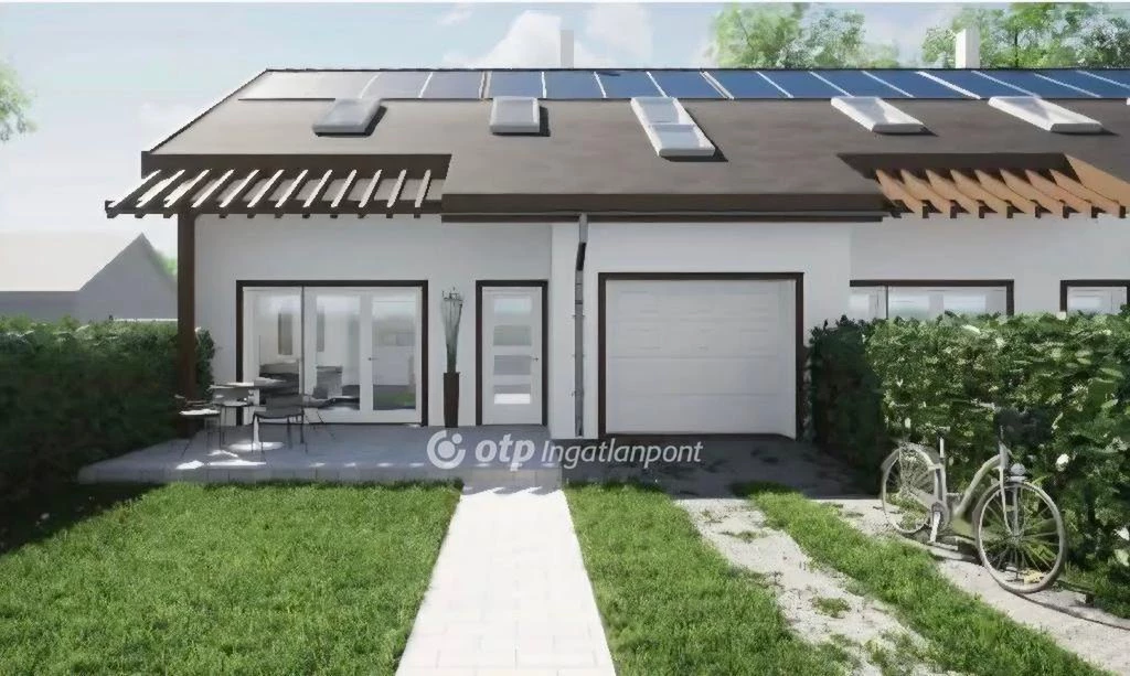 Felsőzsolca, 128 nm-es, nappali + 3 szobás újépítésű sorhàz.