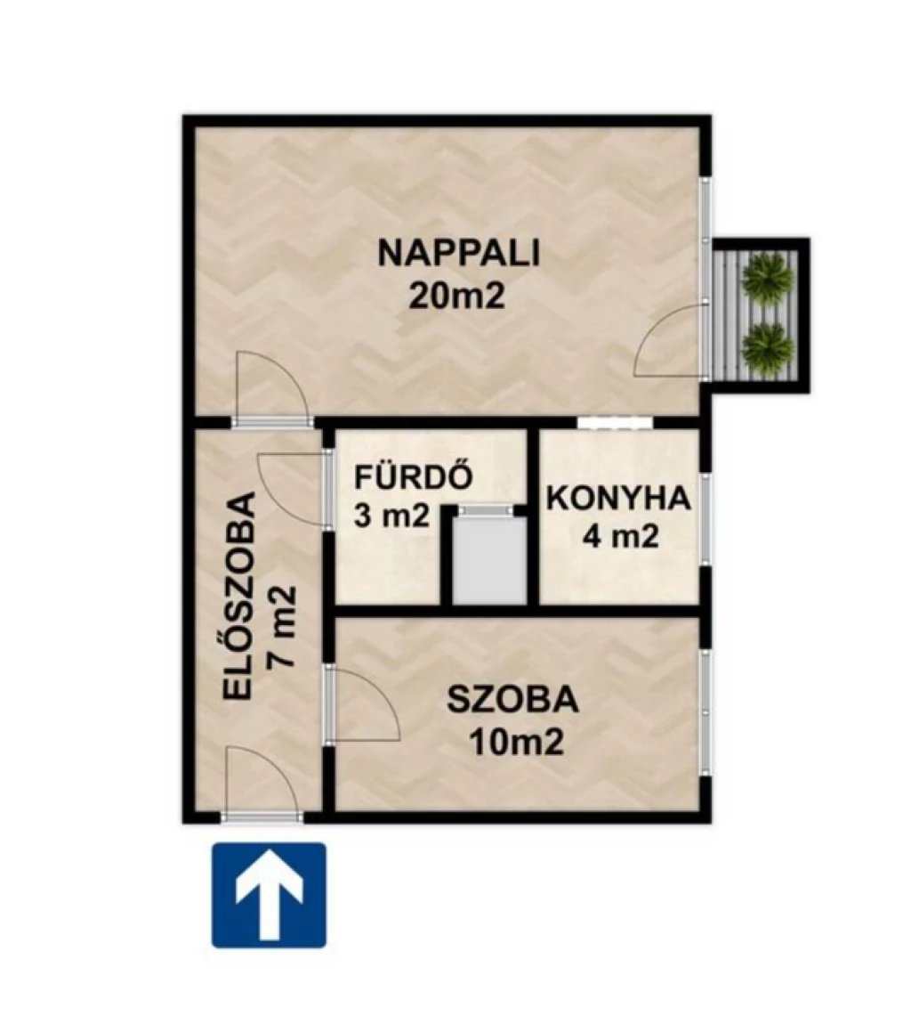 Napsütötte, felújított otthon eladó Óbuda szívében – csak költöznie kell!