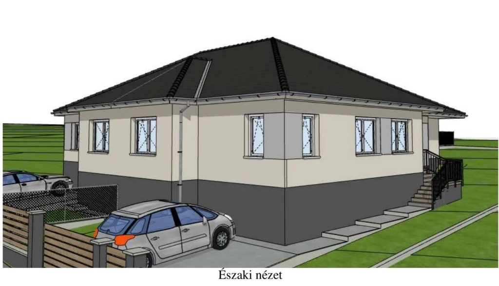 Eladó 2db Újonnan épőlő 105 m2-es ikerházfél, 105 M Ft/ikerház irányáron, Őrbottyánban! 4+1 szobás, 16,63 m2-es terasszal!