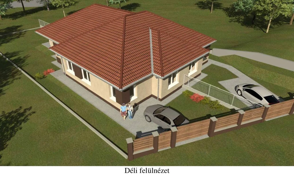 Eladó 2 db Újonnan épülő 108,52 m2-es ikerházfél Őrbottyánban! 105 M Ft-os irányáron/ikerházfél! 4+1 szobás, 16,63 m2-es terasszal!