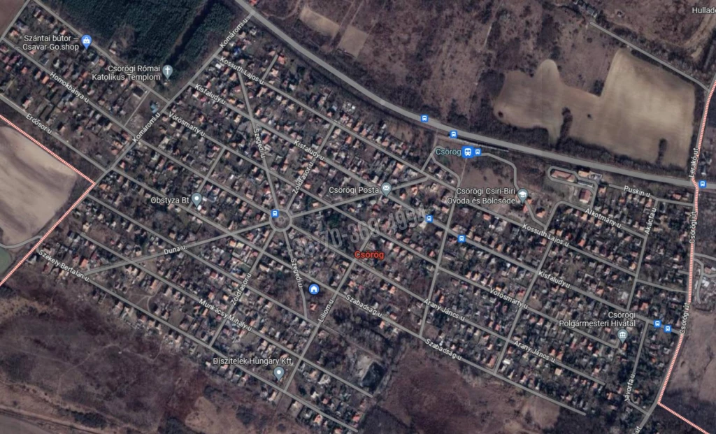 Eladó Építési telek, Csörög,  Nincs megadva, 729nm, 12500000 Ft