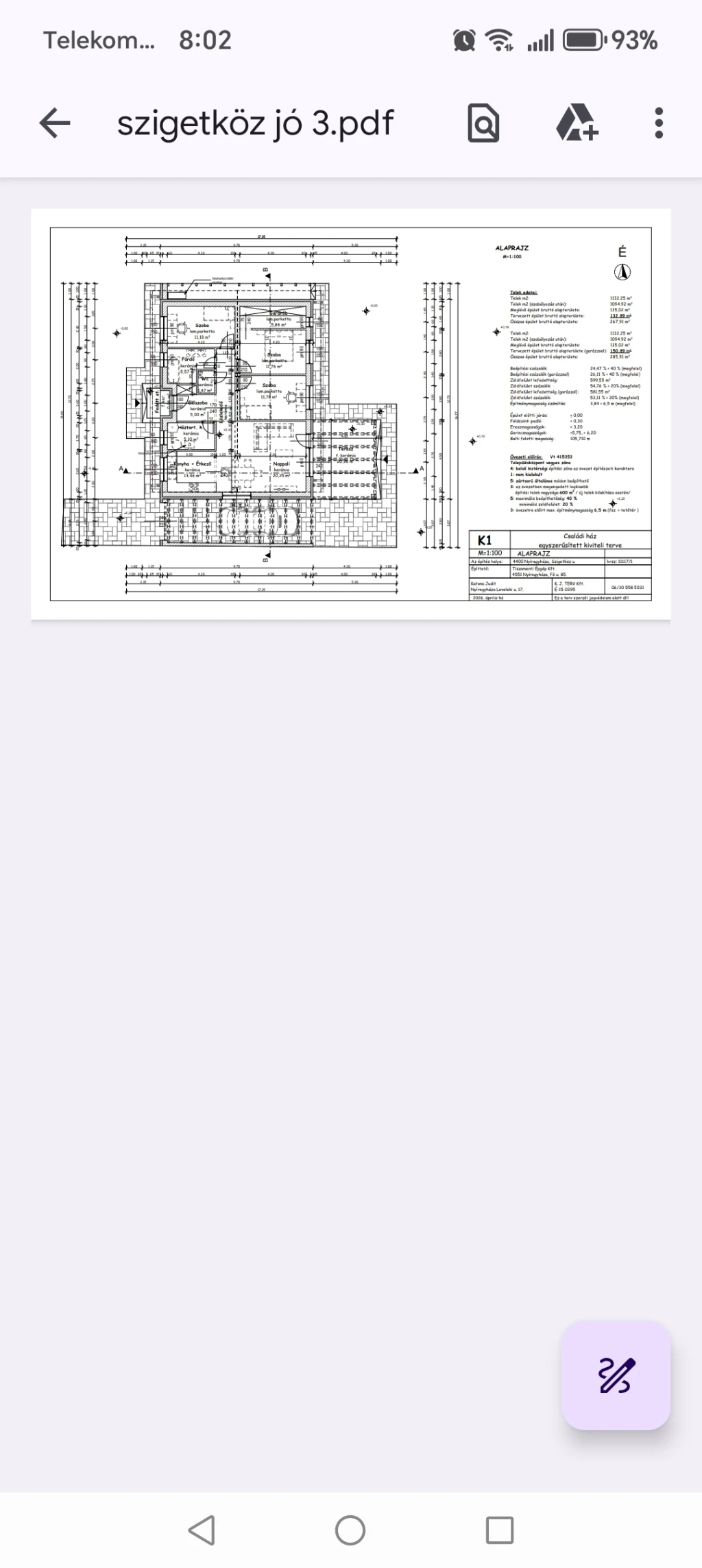 Nyíregyháza, Borbányán a Kállói úthoz közel 3 szoba +nappalis új építésű családi ház leköthető!