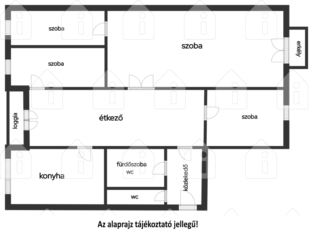 Nyíregyháza, Belváros peremén, 78m2-es 2+2 szobás, két erkélyes lakás eladó!
