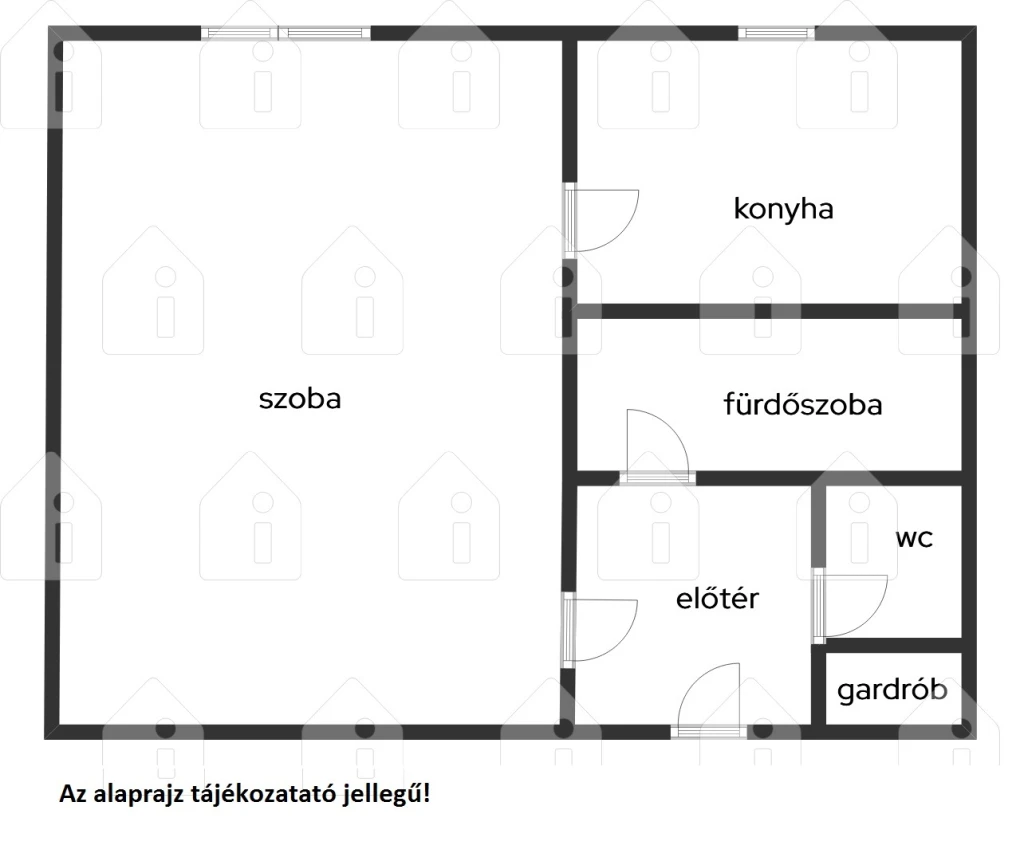 Nyíregyháza, Víztoronyhoz közel 1 szobás, jó állapotú lakás eladó!