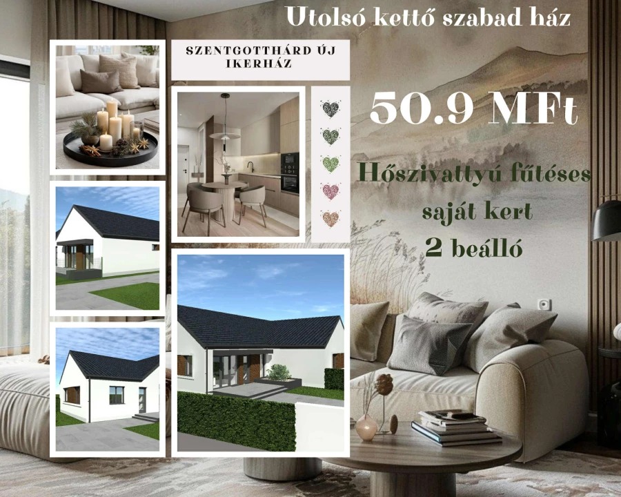 Eladó ikerház, Szentgotthárd