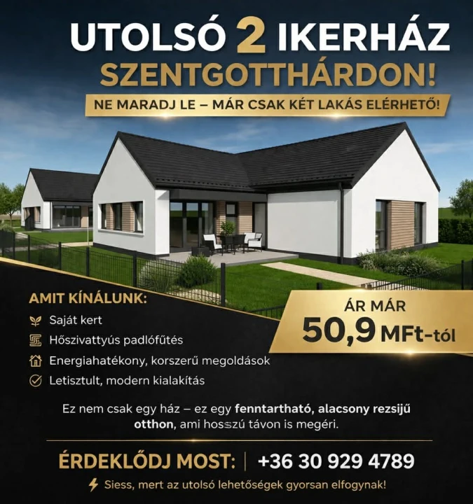 Eladó téglalakás, Szentgotthárd